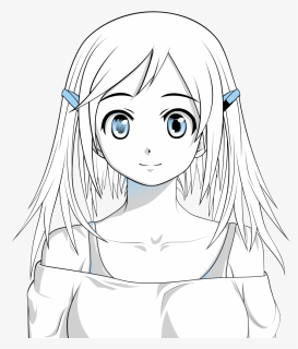 Figure In Manga Style - Japanese Cartoon Characters Drawings, HD Png Download, Free Download