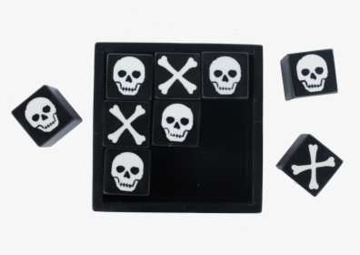 Skull Tic Tac Toe Set - Skull, HD Png Download, Free Download