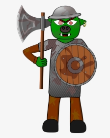 Ork Fighter Clip Arts - Orc Clipart, HD Png Download, Free Download