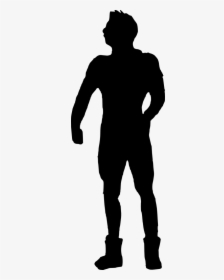 Man Wearing Cowboy Boots Silhouette, HD Png Download, Free Download