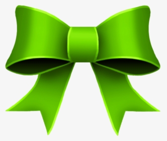 Christmas Bow Clip Art Green Ribbon Clipart Hd Transparent - Transparent Background Pink Bow Png, Png Download, Free Download