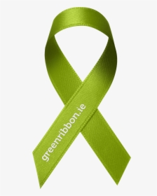 Green Ribbon Png Download Image - Green Ribbon Mental Health Ireland, Transparent Png, Free Download