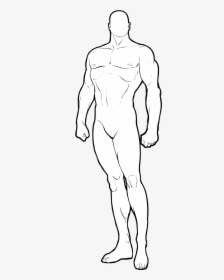 Muscular Male Body Base, HD Png Download, Free Download