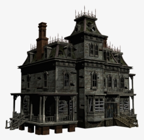 Old House - Haunted House Png, Transparent Png, Free Download