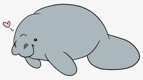 Manatee Clipart Free Images - Manatee Clip Art, HD Png Download, Free Download