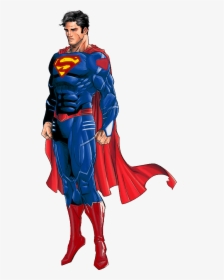 Superman - Transparent Comic Superman Png, Png Download, Free Download