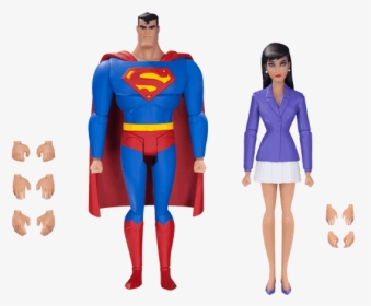 Superman The Animated Series Lois Lane Figure, HD Png Download, Free Download