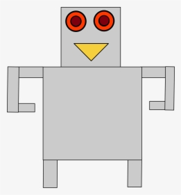 Silver Robot Clip Arts - Cartoon, HD Png Download, Free Download