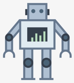 Robot 2 Icon - Blocky Robot, HD Png Download, Free Download