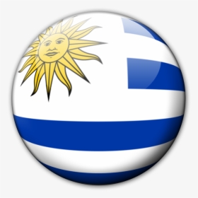 Uruguay Flag Sphere, HD Png Download, Free Download