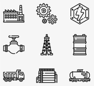 Industrial Process - Line Art, HD Png Download, Free Download