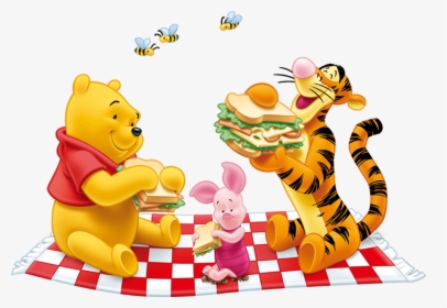 Winnie The Pooh And Tiger Png Free Clipart - Winnie The Pooh Png Hd, Transparent Png, Free Download