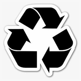 Transparent White Recycle Symbol Png - Reduce Reuse Recycle Png, Png Download, Free Download