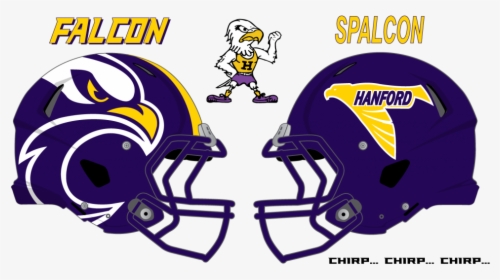 Current Hanford Helmet Vs 2013 Concept Large Zpsdbcf0151 - Hanford High School Falcons, HD Png Download, Free Download