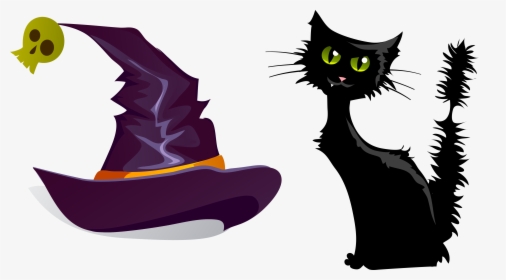 Svg Black And White Cat Clipart Free, HD Png Download, Free Download