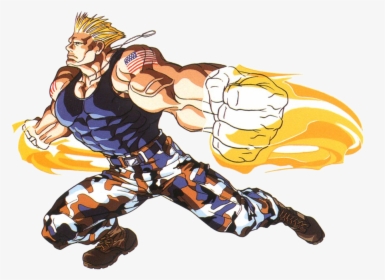 Street Fighter Ii Png Clipart - Street Fighter Guile Power, Transparent Png, Free Download