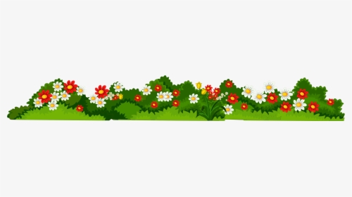 Grass With Flower Png Png - Grass With Flower Background Png, Transparent Png, Free Download