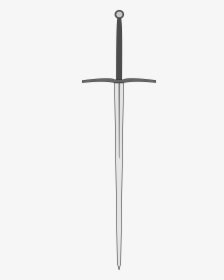 Sword Clipart - Two Handed Sword Png, Transparent Png, Free Download