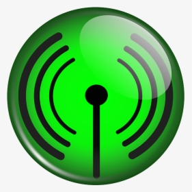 Glassy Wifi Symbol Svg Clip Arts - Fern Wifi Cracker Logo, HD Png Download, Free Download