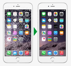 Iphone Broken Screen Repair-nz Electronics Repair - Iphone 6 Screen Repair, HD Png Download, Free Download