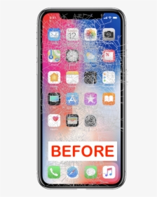 Iphone X Repair - Iphone Xs Max Front, HD Png Download, Free Download
