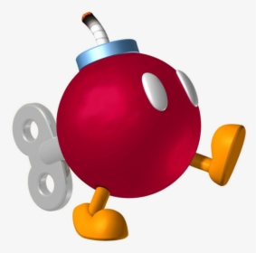 Mario Red Bob Omb, HD Png Download, Free Download
