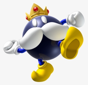 Super Mario King Bob Omb, HD Png Download, Free Download