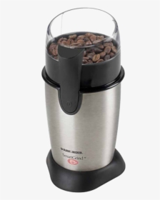 Black& Decker Steel Coffee Grinder - Electric Coffee Grinder Png, Transparent Png, Free Download