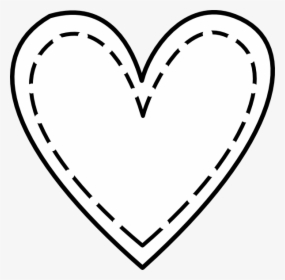 Heart Outline Clipart Png Transparent Png , Png Download - Wrinkled Heart, Png Download, Free Download
