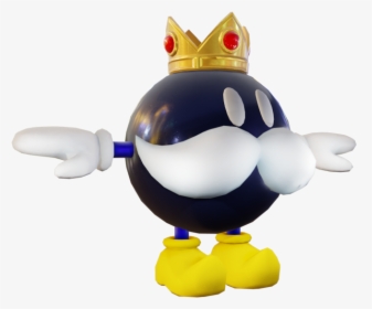 Download Zip Archive - Super Mario King Bob Omb, HD Png Download, Free Download