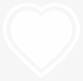 Heart- - Heart With Double Outline, HD Png Download, Free Download