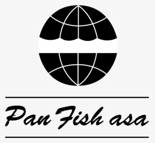 Pan Fish Logo Black And White - Pan Fish, HD Png Download, Free Download