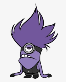 Transparent Evil Red Eyes Png - Purple Minion Clipart, Png Download, Free Download