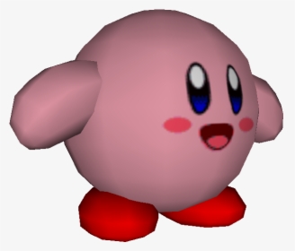 Download Zip Archive - Kirby 64 Kirby Model, HD Png Download, Free Download