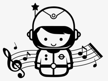 Music Logo - Space Music Logo, HD Png Download, Free Download
