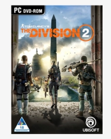 The Division 2 Image - Tom Clancy's The Division 2 Pc Cover, HD Png Download, Free Download
