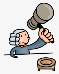 Vector Illustration Of Law And Order Judicial Court - Dibujos Animados De La Justicia, HD Png Download, Free Download