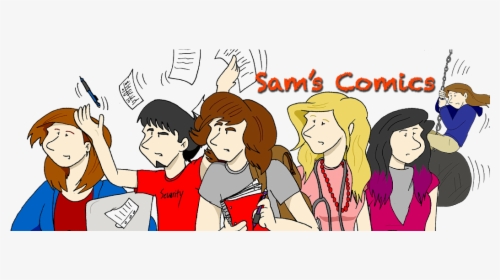 Sam"s Comic Relief - Cartoon, HD Png Download, Free Download