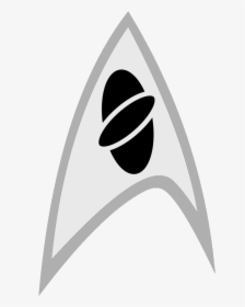 Starfleet Star Trek Science Symbol - Logo Star Trek Symbol, HD Png Download, Free Download