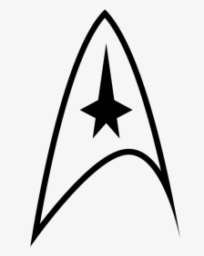 This Final Drawing Was The Ninth That I Created - Logo Star Trek Symbol, HD Png Download, Free Download