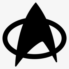 Communicator Star Trek Badge Computer Icons Symbol - Star Trek Next Generation Symbol, HD Png Download, Free Download