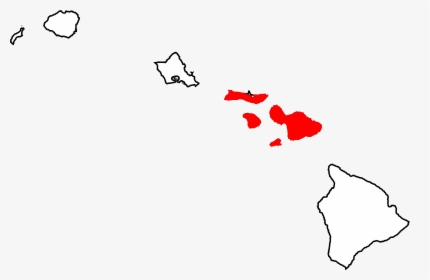 Hawaii Map Png, Transparent Png, Free Download