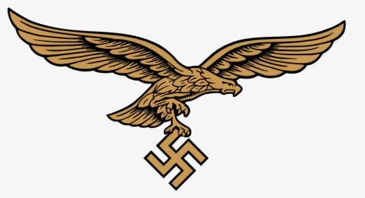 Nazi Eagle Png - Luftwaffe Eagle, Transparent Png, Free Download