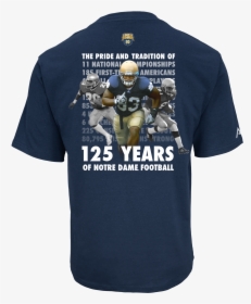 Notre Dame Football Fan Tshirt - 50th Birthday T Shirts Men, HD Png Download, Free Download