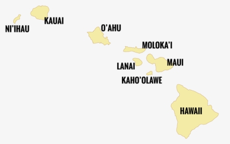 Hawaiian Islands Png - Hawaii Islands Png, Transparent Png, Free Download