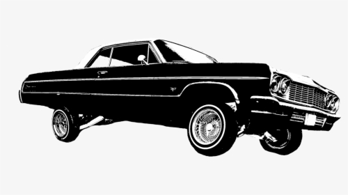 Chevrolet Impala Car Lowrider - Lowrider Clipart, HD Png Download, Free Download