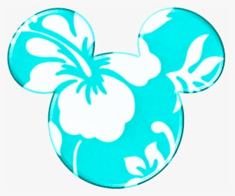 Hawaii Clipart Minnie - Mickey Mouse Ears Hawaiian, HD Png Download, Free Download