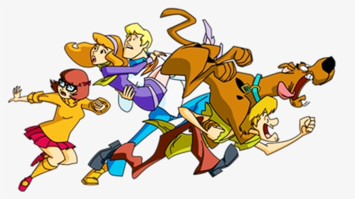 Scooby-doo And Team Running - Scooby Doo Running Png, Transparent Png ...