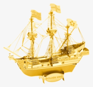 Metal Earth Ships - Sir Francis Drake Ship Transparent, HD Png Download, Free Download