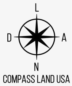 Transparent Simple Compass Png - Direction And Bearing In Geography, Png Download, Free Download